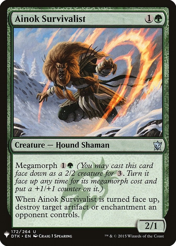 Ainok Survivalist (172) (LIST)