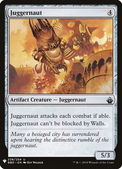 Juggernaut (238) (LIST)
