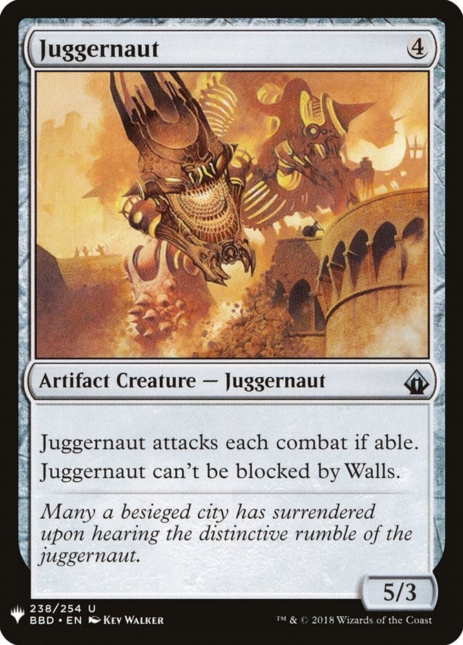 Juggernaut (238) (LIST)