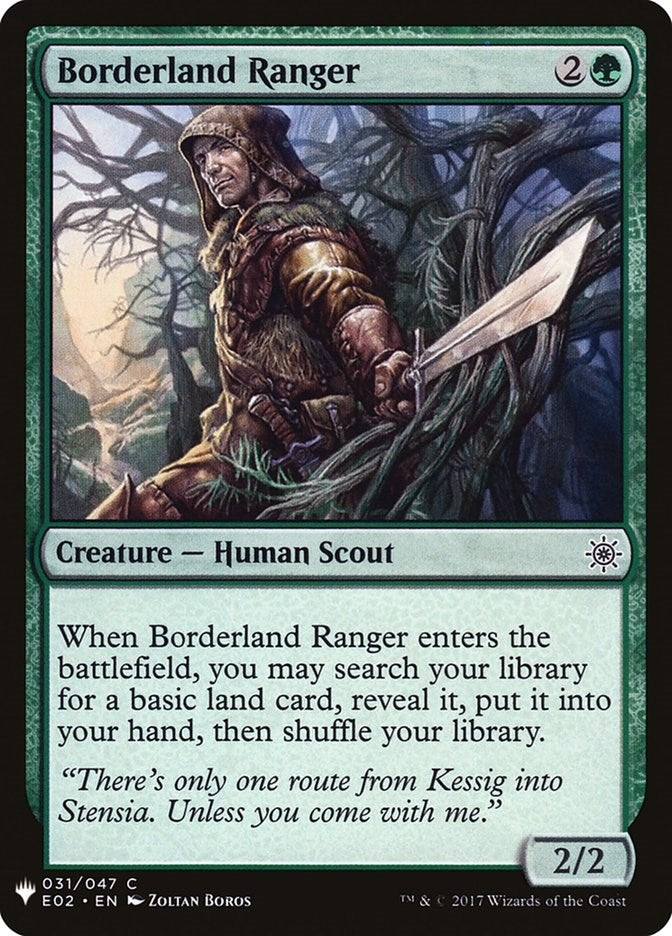 Borderland Ranger (31) (LIST)