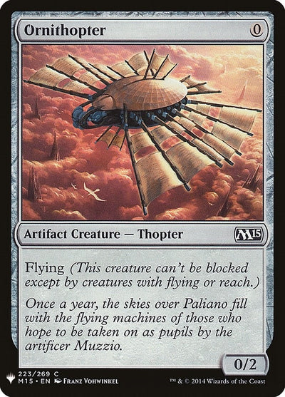 Ornithopter (223) (LIST)