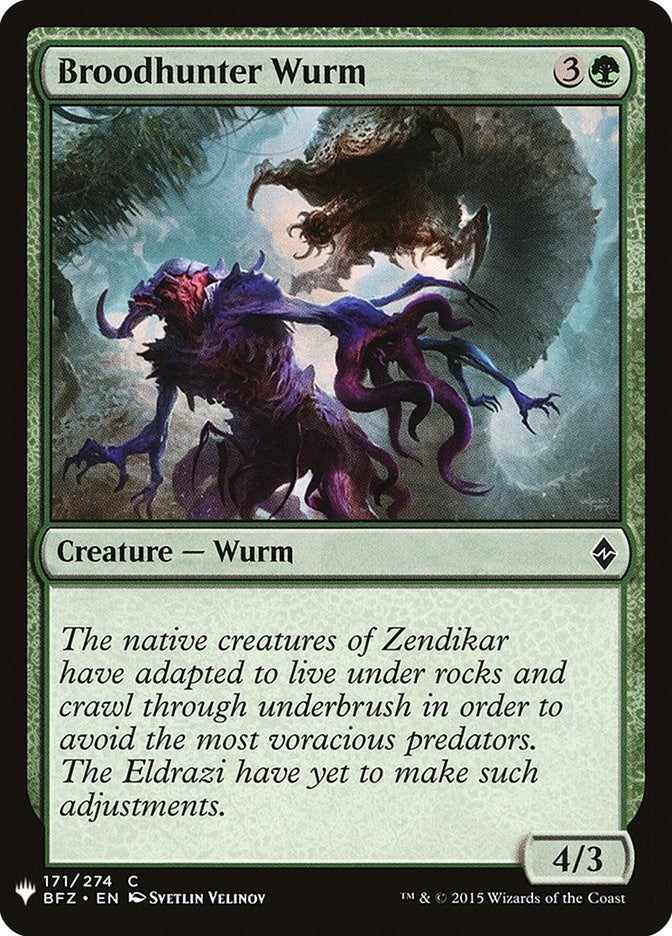 Broodhunter Wurm (171) (LIST)