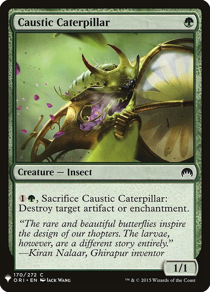 Caustic Caterpillar (170) (LIST)