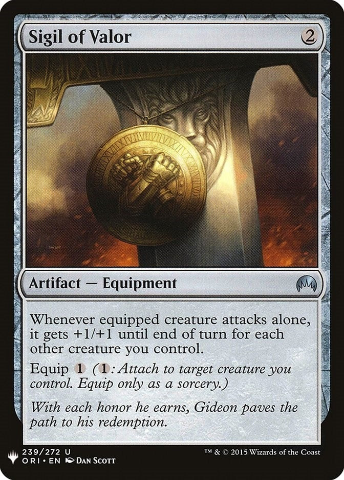 Sigil of Valor (239) (LIST)