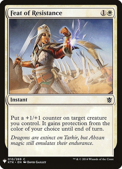 Feat of Resistance (10) (LIST)