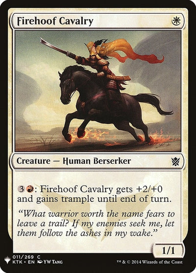 Firehoof Cavalry (11) (LIST)