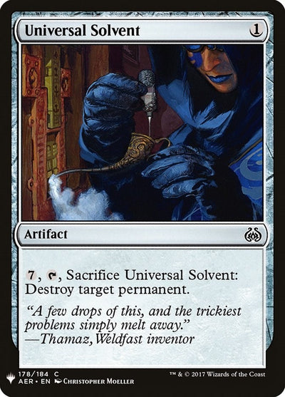 Universal Solvent (178) (LIST)