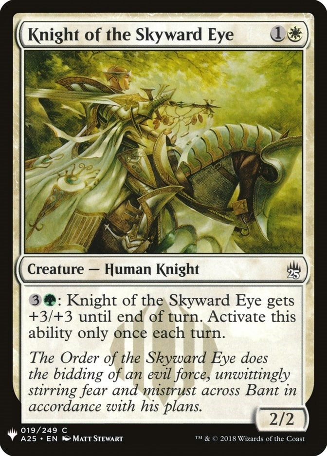 Knight of the Skyward Eye (19) (LIST)