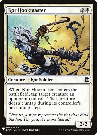 Kor Hookmaster (18) (LIST)