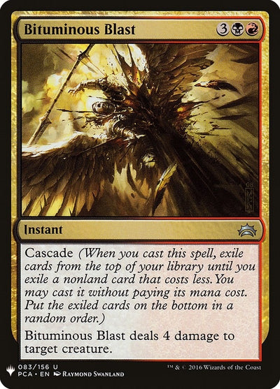Bituminous Blast (83) (LIST)