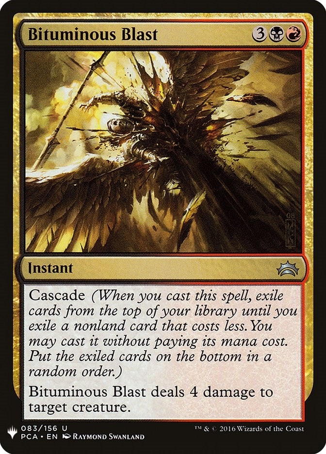 Bituminous Blast (83) (LIST)