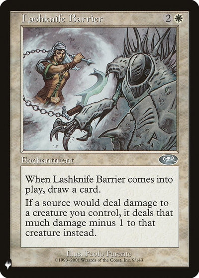 Lashknife Barrier (9) (LIST)