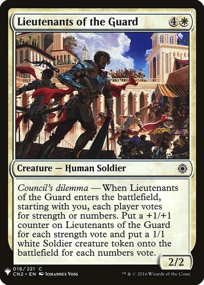 Lieutenants of the Guard (16) (LIST)