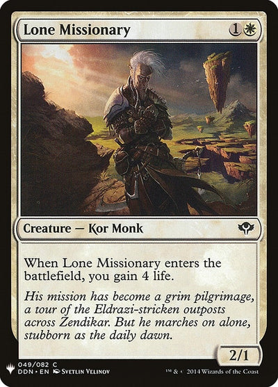Lone Missionary (49) (LIST)