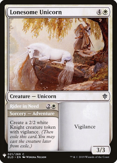 Lonesome Unicorn (21) (LIST)