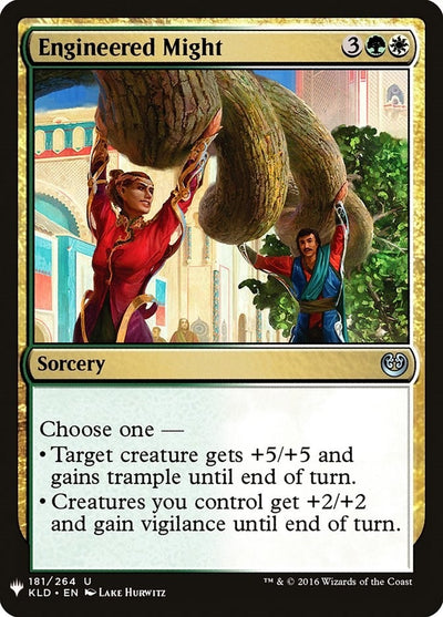 Engineered Might (181) (LIST)
