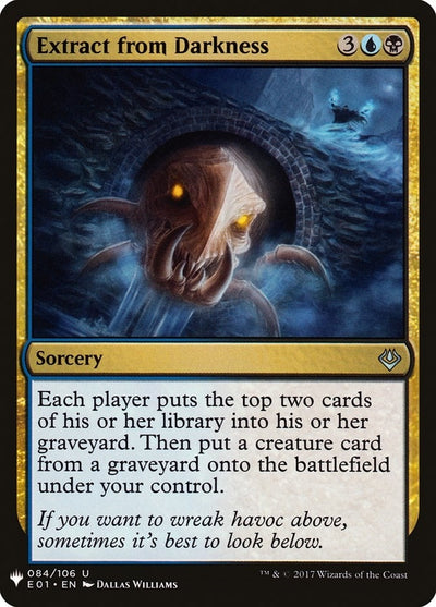 Extract from Darkness (84) (LIST)