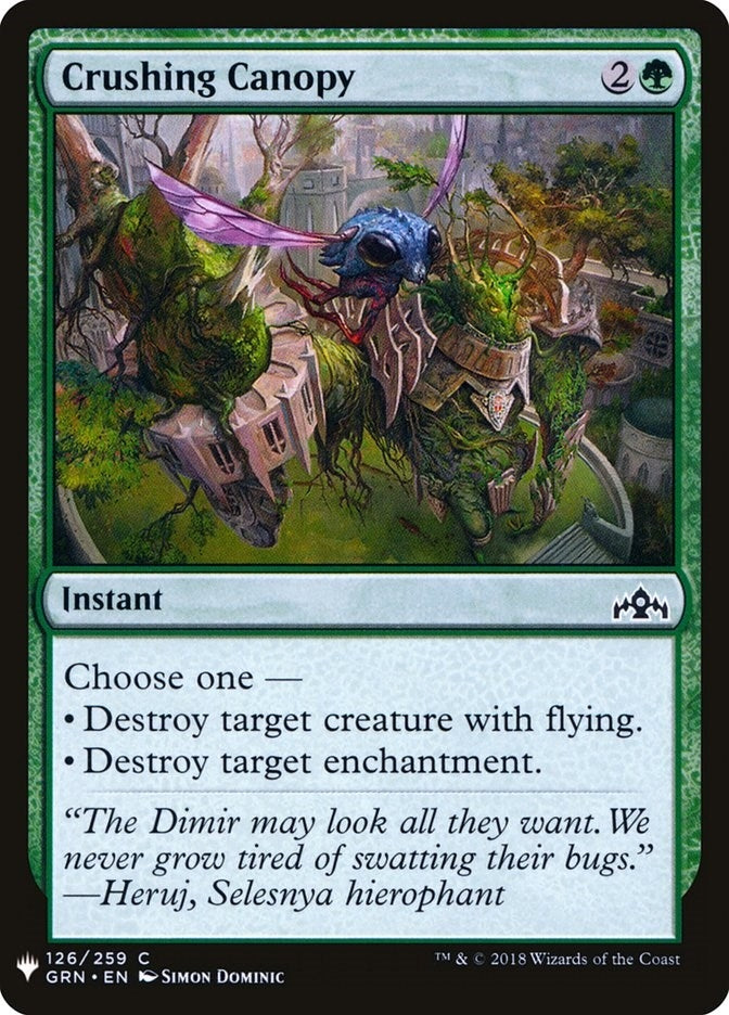 Crushing Canopy (126) (LIST)