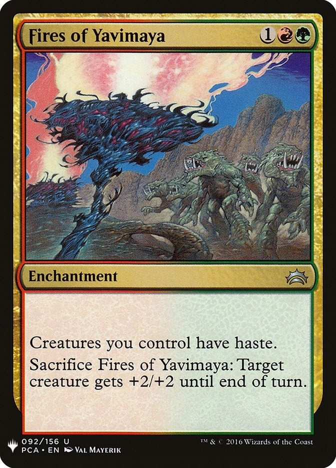 Fires of Yavimaya (92) (LIST)