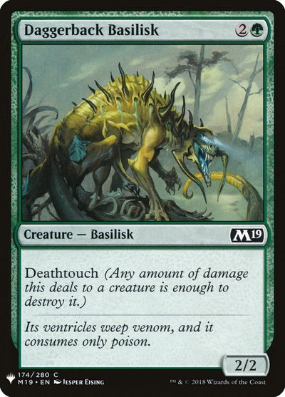 Daggerback Basilisk (174) (LIST)