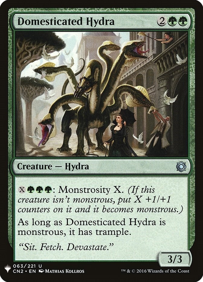 Domesticated Hydra (63) (LIST)