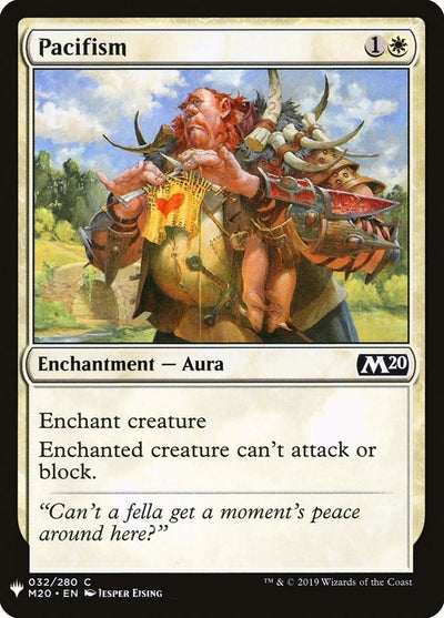 Pacifism (32) (LIST)