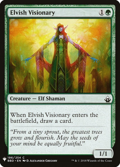 Elvish Visionary (196) (LIST)