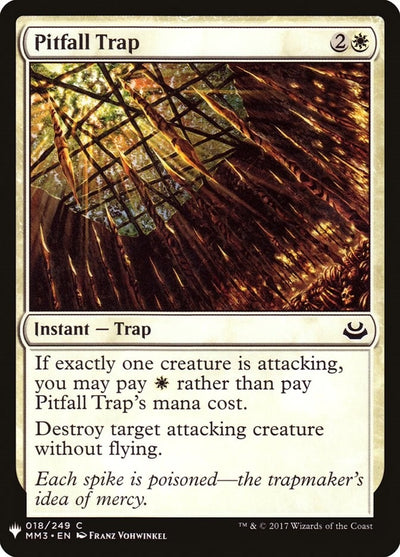 Pitfall Trap (18) (LIST)
