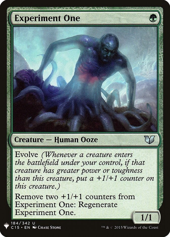 Experiment One (184) (LIST)