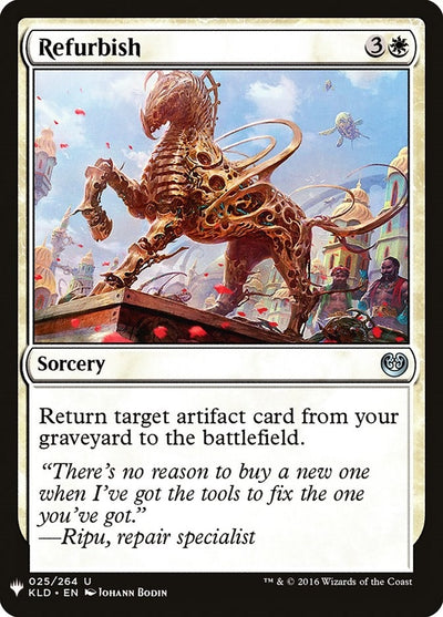 Refurbish (25) (LIST)