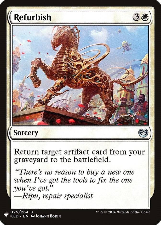 Refurbish (25) (LIST)