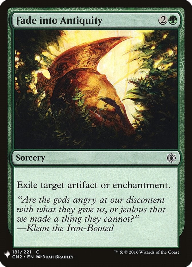 Fade into Antiquity (181) (LIST)