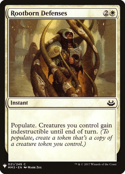 Rootborn Defenses (21) (LIST)