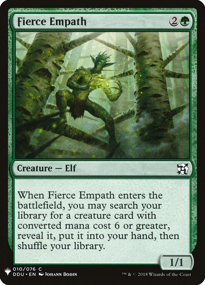 Fierce Empath (10) (LIST)