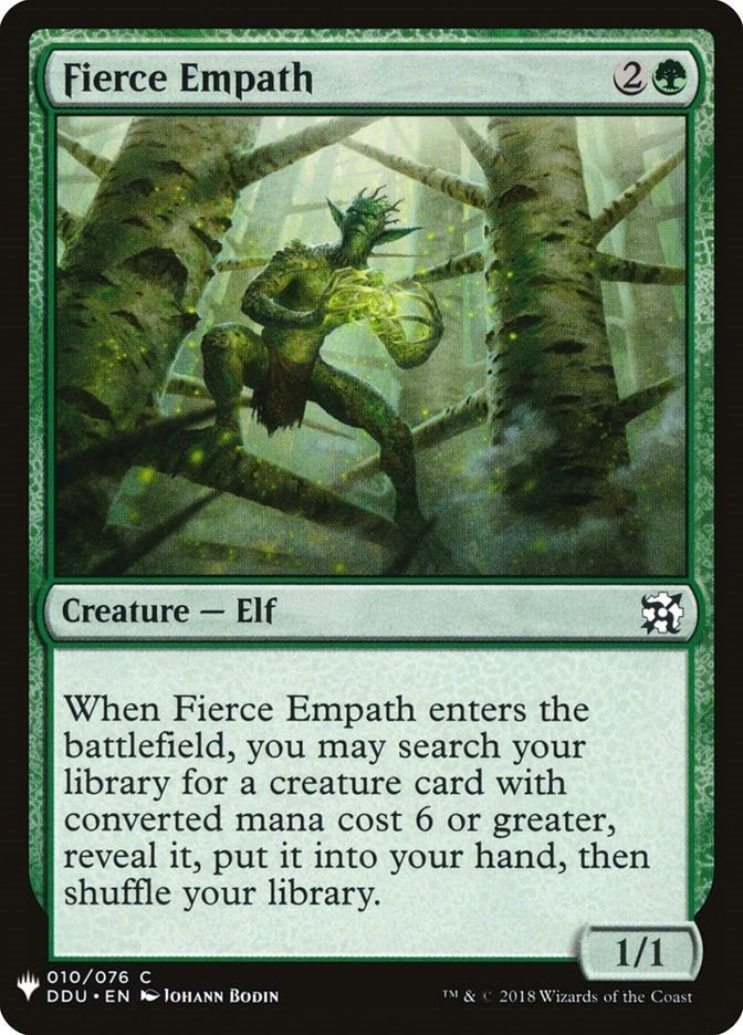 Fierce Empath (10) (LIST)