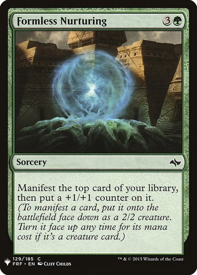 Formless Nurturing (129) (LIST)