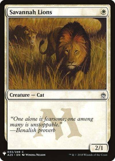 Savannah Lions (33) (LIST)