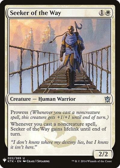 Seeker of the Way (22) (LIST)