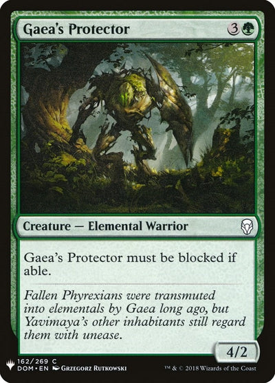 Gaea's Protector (162) (LIST)