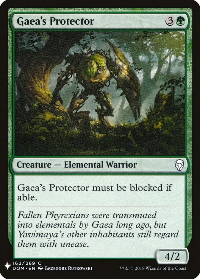 Gaea's Protector (162) (LIST)