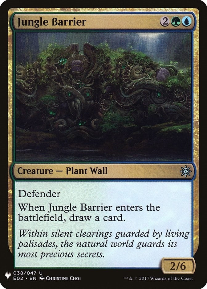 Jungle Barrier (38) (LIST)