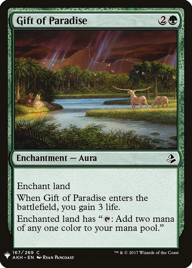 Gift of Paradise (167) (LIST)