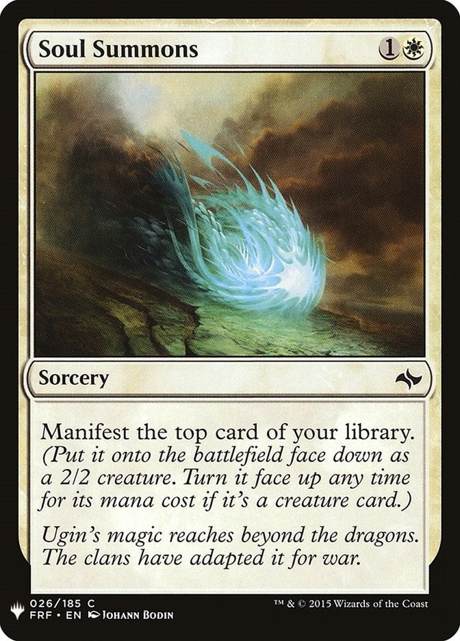Soul Summons (26) (LIST)