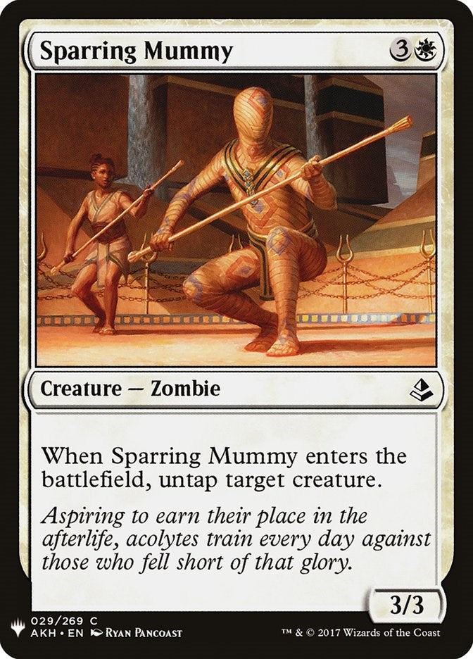 Sparring Mummy (29) (LIST)