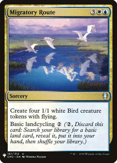 Migratory Route (161) (LIST)