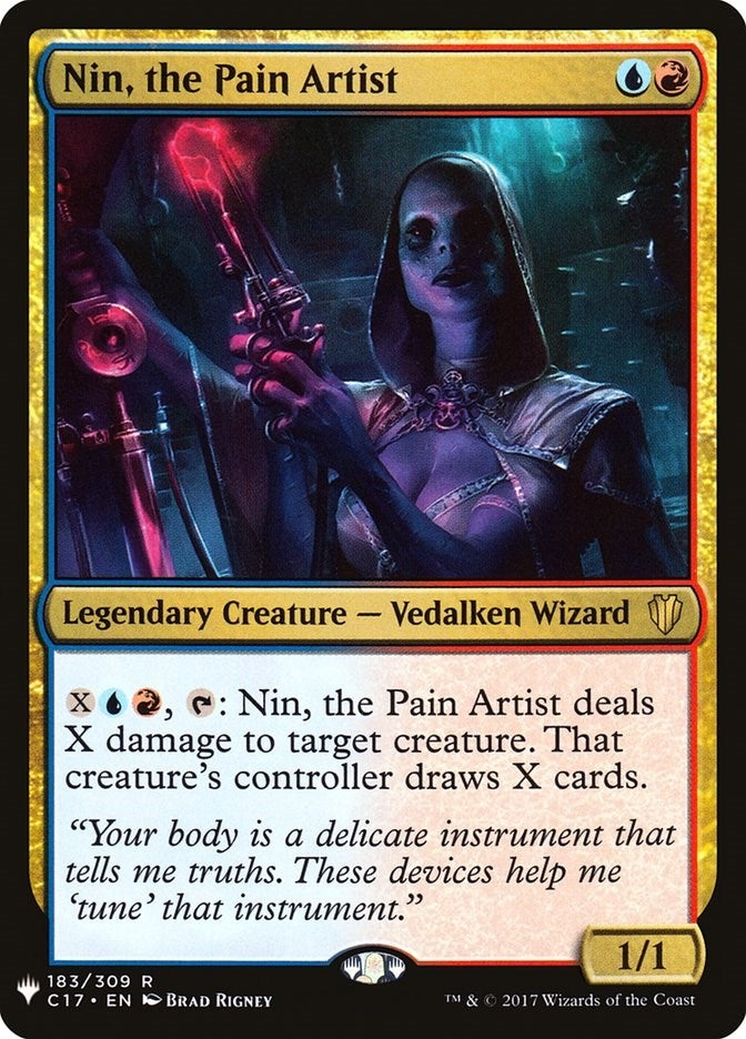 Nin, the Pain Artist (183/309) (LIST)