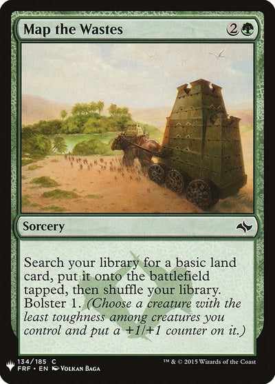 Map the Wastes (134) (LIST)