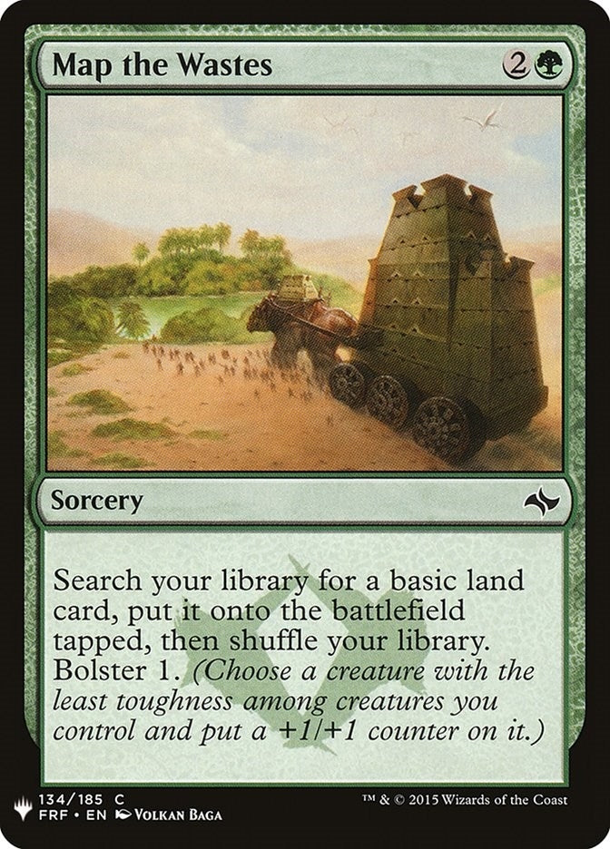 Map the Wastes (134) (LIST)