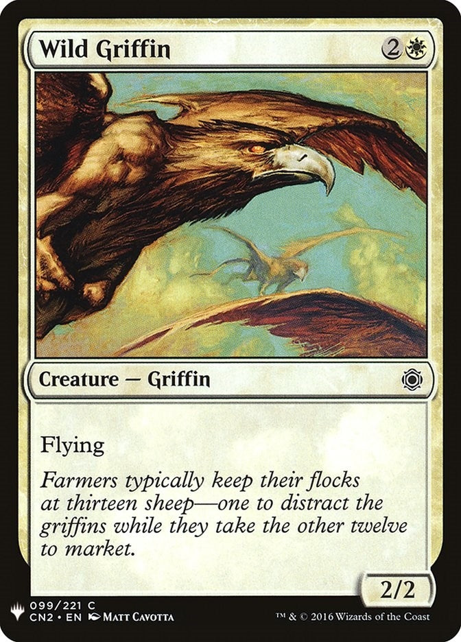 Wild Griffin (99) (LIST)