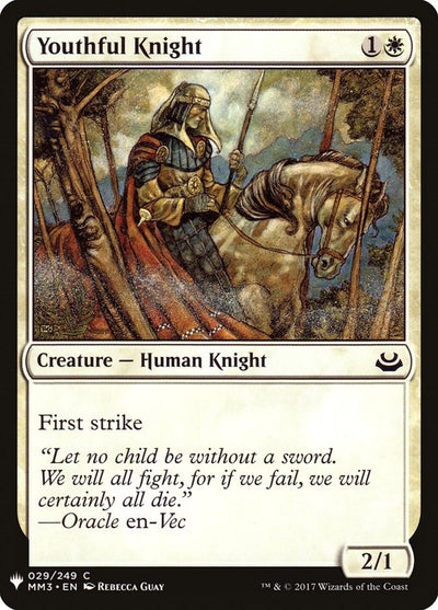 Youthful Knight (29) (LIST)